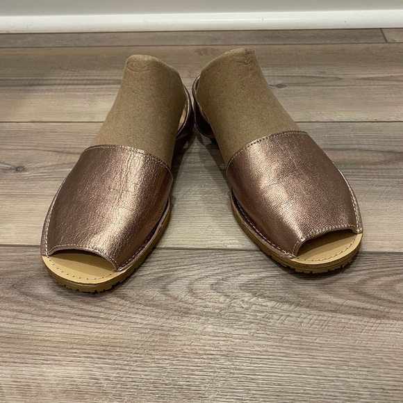 Rose Gold Sandals - Picture 5 of 6